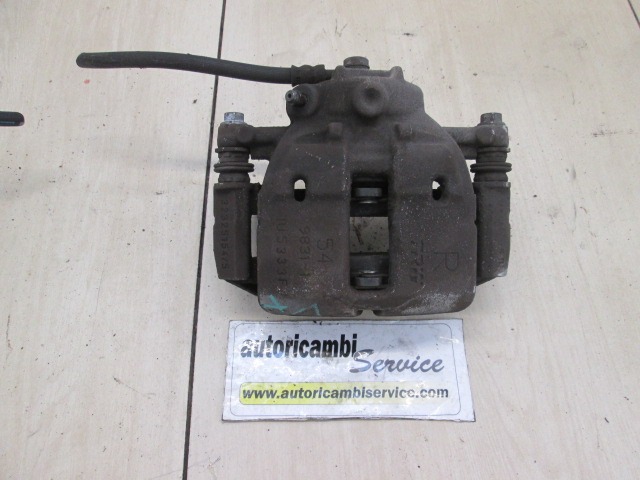 SPREDNJE DESNE ZAVORNE CELJUSTI  OEM N. 4605A066  ORIGINAL REZERVNI DEL MITSUBISHI COLT Z30 Z3_A Z2_A MK6 (2004 - 2009) BENZINA LETNIK 2006