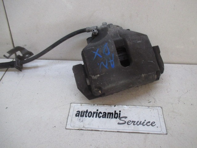 SPREDNJE DESNE ZAVORNE CELJUSTI  OEM N. 1K0615124E ORIGINAL REZERVNI DEL SEAT ALTEA XL 5P5 (2007 - 02/2009) DIESEL LETNIK 2007