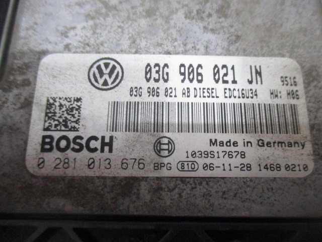 KOMPLET ODKLEPANJE IN VZIG  OEM N. 22502 KIT ACCENSIONE AVVIAMENTO ORIGINAL REZERVNI DEL SEAT ALTEA XL 5P5 (2007 - 02/2009) DIESEL LETNIK 2007