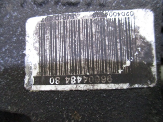 SPREDNJE DESNE ZAVORNE CELJUSTI  OEM N. 441046 ORIGINAL REZERVNI DEL PEUGEOT 206 / 206 CC 2A/C 2D 2E/K R (2003 - 10/2008) BENZINA LETNIK 2006