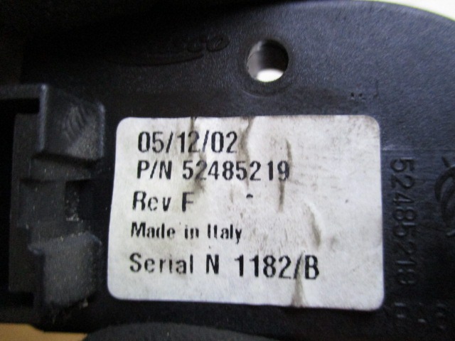 MOTORCEK OGREVANJA OEM N. 52485219 ORIGINAL REZERVNI DEL RENAULT LAGUNA BG0/1 KG0/1 MK2 BER/SW (11/2000 - 12/2004) DIESEL LETNIK 2003