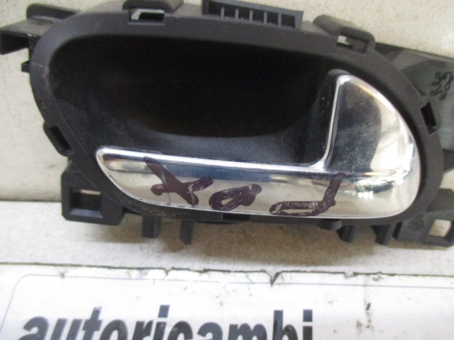 NOTRANJA KLJUKA  OEM N. 9660525380 ORIGINAL REZERVNI DEL PEUGEOT 308 4A 4B 4C 4E 4H MK1 BER/SW/CC (2007 - 2013) DIESEL LETNIK 2009