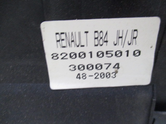 MEHANIZEM VZVODA ROCNEGA MENJALNIKA OEM N. 8200105010 ORIGINAL REZERVNI DEL RENAULT MEGANE MK2 BM0/1 CM0/1 EM0/1 KM0/1 LM0/1 BER/GRANDTOUR  (10/2002 - 02/2006) DIESEL LETNIK 2004