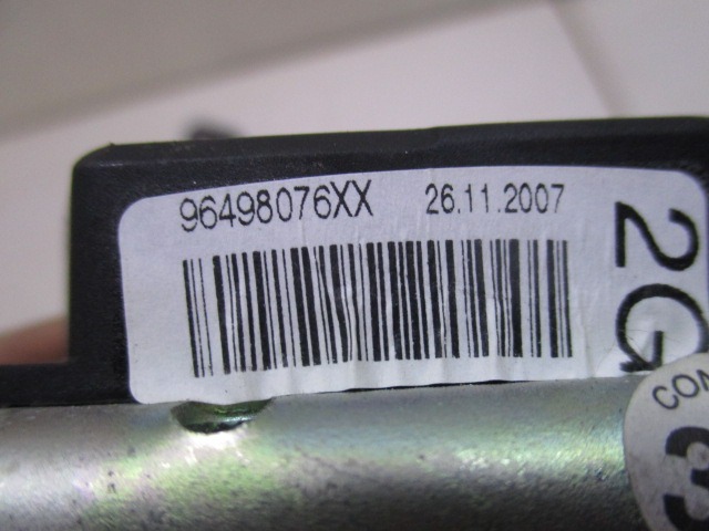 VARNOSTNI PAS OEM N. 96498076XX ORIGINAL REZERVNI DEL PEUGEOT 207 / 207 CC WA WC WD WK (2006 - 05/2009) BENZINA LETNIK 2008