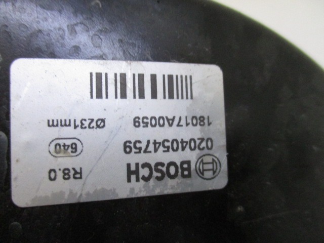 SERVO OJACEVALNIK ZAVOR S PUMPO OEM N. 204054759 ORIGINAL REZERVNI DEL FORD FIESTA CB1 CNN MK6 (09/2008 - 11/2012) DIESEL LETNIK 2009