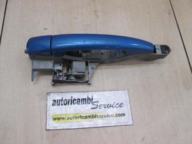 ZUNANJA KLJUKA ZADNJA LEVA VRATA OEM N. 9101GH ORIGINAL REZERVNI DEL PEUGEOT 207 / 207 CC WA WC WD WK (2006 - 05/2009) BENZINA LETNIK 2008