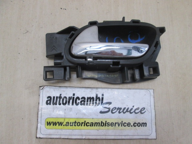 NOTRANJA KLJUKA  OEM N. 96555518VD ORIGINAL REZERVNI DEL PEUGEOT 207 / 207 CC WA WC WD WK (2006 - 05/2009) BENZINA LETNIK 2008