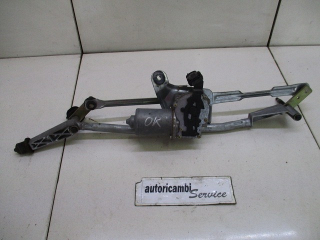 MOTORCEK PREDNJIH BRISALCEV OEM N. 404606 ORIGINAL REZERVNI DEL VOLVO S60 384 MK1 (2001 - 2009) BENZINA LETNIK 2001