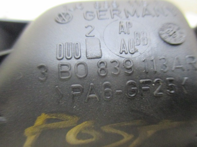 NOTRANJA KLJUKA  OEM N. 3B0839113 ORIGINAL REZERVNI DEL VOLKSWAGEN GOLF IV 1J1 1E7 1J5 MK4 BER/SW (1998 - 2004) DIESEL LETNIK 2000