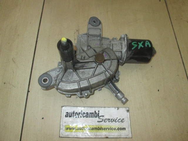 MOTORCEK PREDNJIH BRISALCEV OEM N. 9687621780 ORIGINAL REZERVNI DEL CITROEN C4 PICASSO/GRAND PICASSO MK1 (2006 - 08/2013) DIESEL LETNIK 2009