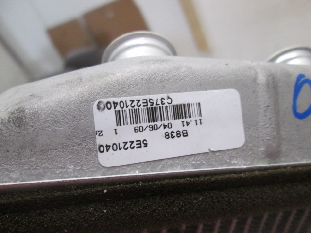 GRELEC RADIATORJA OEM N. C375E2210400 ORIGINAL REZERVNI DEL CITROEN C4 PICASSO/GRAND PICASSO MK1 (2006 - 08/2013) DIESEL LETNIK 2009