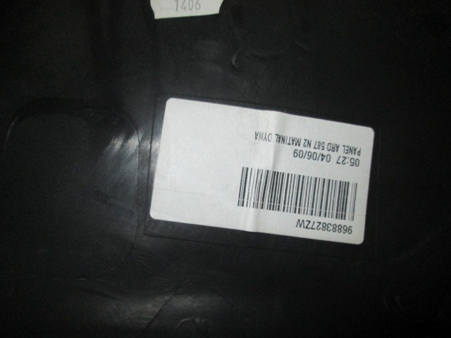 VRATNI PANEL OEM N. PNPDTCTC4GRAPICAMK1MV5P ORIGINAL REZERVNI DEL CITROEN C4 PICASSO/GRAND PICASSO MK1 (2006 - 08/2013) DIESEL LETNIK 2009