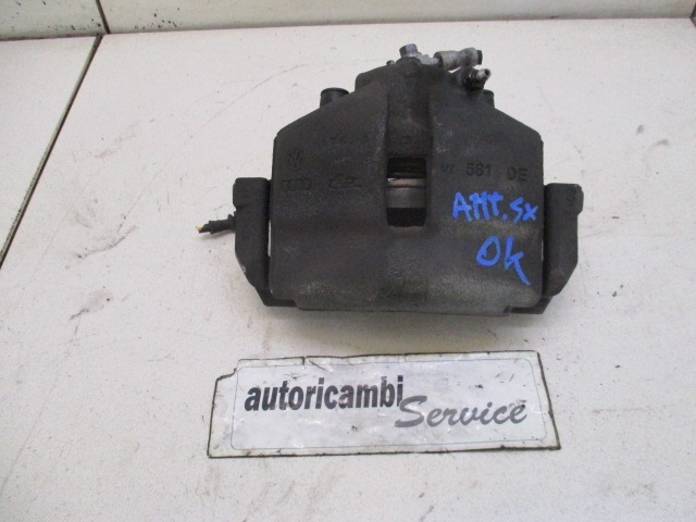 SPREDNJE LEVE ZAVORNE CELJUSTI  OEM N. 1K0615123D ORIGINAL REZERVNI DEL AUDI A3 MK2 8P 8PA 8P1 (2003 - 2008)DIESEL LETNIK 2004