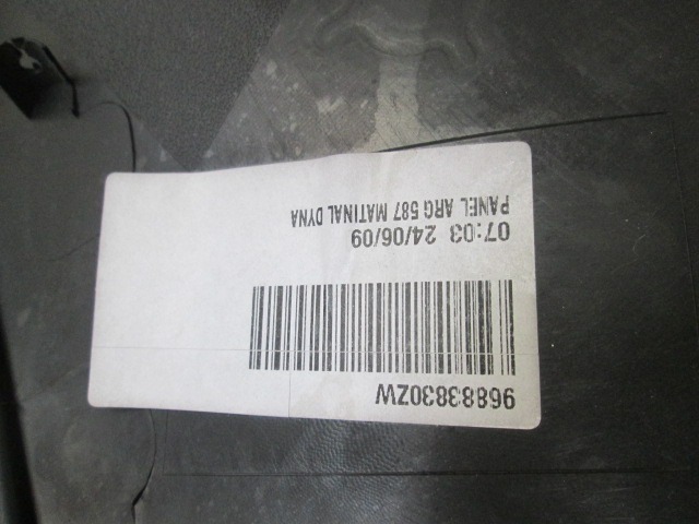 VRATNI PANEL OEM N. PNPSTCTC4GRAPICAMK1MV5P ORIGINAL REZERVNI DEL CITROEN C4 PICASSO/GRAND PICASSO MK1 (2006 - 08/2013) DIESEL LETNIK 2009