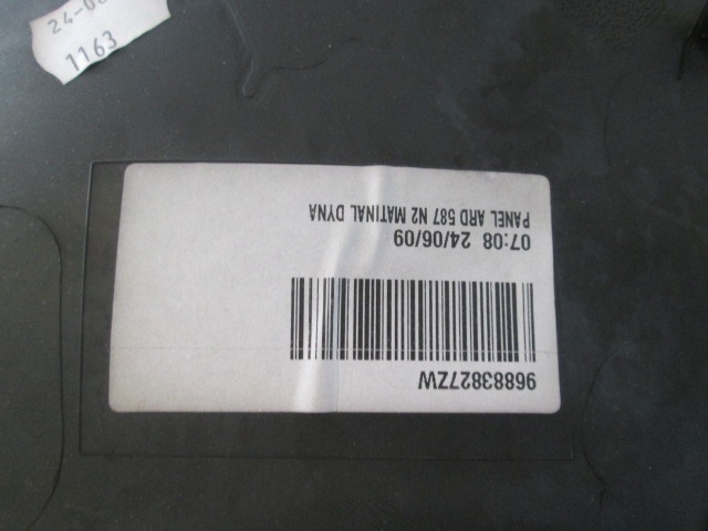 VRATNI PANEL OEM N. PNPDTCTC4GRAPICAMK1MV5P ORIGINAL REZERVNI DEL CITROEN C4 PICASSO/GRAND PICASSO MK1 (2006 - 08/2013) DIESEL LETNIK 2009