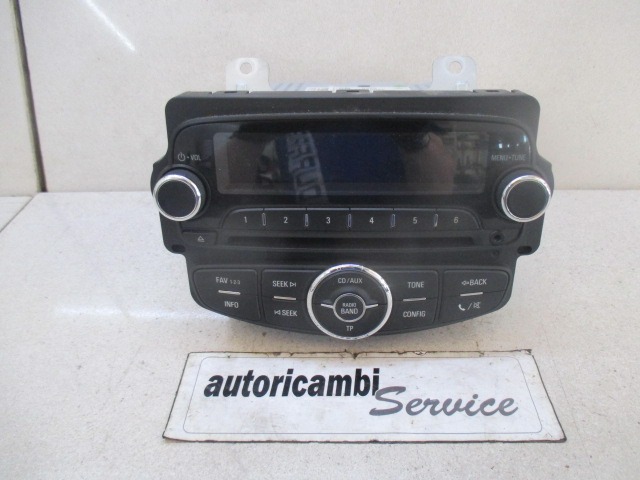 RADIO CD / OJACEVALNIK / IMETNIK HIFI OEM N. 95270999 ORIGINAL REZERVNI DEL CHEVROLET CRUZE J300 J305 (2009 - 2019) DIESEL LETNIK 2013