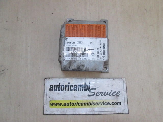 RACUNALNIK AIRBAG OEM N. 285001213 ORIGINAL REZERVNI DEL MERCEDES CLASSE C W202 S202 BER/SW  (1993 - 2000) DIESEL LETNIK 1996