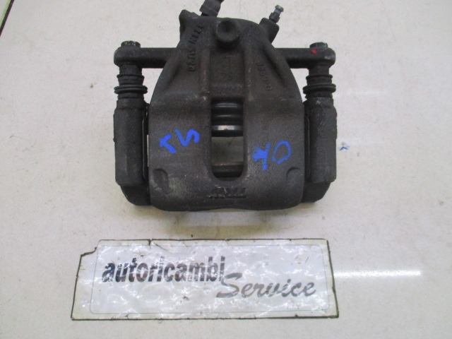 SPREDNJE LEVE ZAVORNE CELJUSTI  OEM N. 7701208332 ORIGINAL REZERVNI DEL RENAULT CLIO BR0//1 CR0/1 KR0/1 MK3 R (05/2009 - 2013) BENZINA/GPL LETNIK 2012