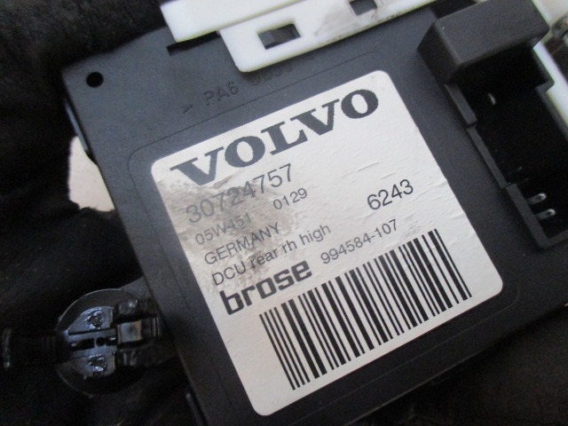 MOTORCEK ELEKTRICNEGA POMIKA ZADNJEGA STEKLA  OEM N. 31253516 ORIGINAL REZERVNI DEL VOLVO V50 545 (2004 - 05/2007) DIESEL LETNIK 2004