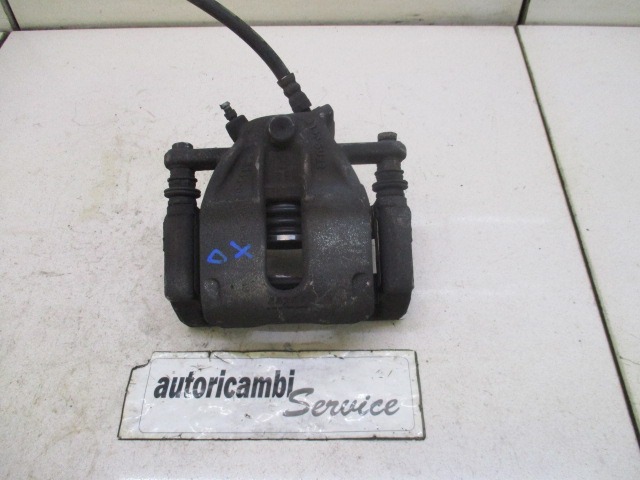 SPREDNJE DESNE ZAVORNE CELJUSTI  OEM N. 7701208333 ORIGINAL REZERVNI DEL RENAULT CLIO BR0//1 CR0/1 KR0/1 MK3 R (05/2009 - 2013) BENZINA/GPL LETNIK 2012