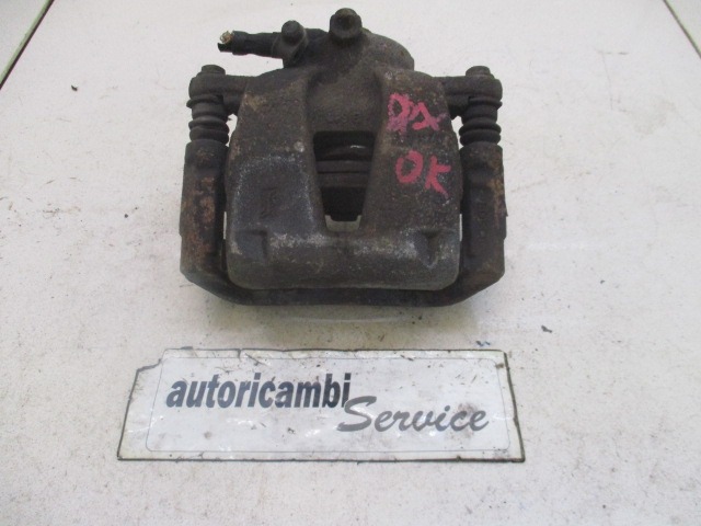 SPREDNJE DESNE ZAVORNE CELJUSTI  OEM N. 93191696 ORIGINAL REZERVNI DEL OPEL CORSA D S07 (2006 - 2011) BENZINA LETNIK 2008