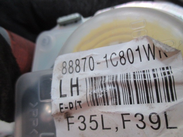 KIT AIRBAG KOMPLET OEM N. 19918 KIT AIRBAG COMPLETO ORIGINAL REZERVNI DEL HYUNDAI GETZ TB R (02/2006 - 2008) DIESEL LETNIK 2007