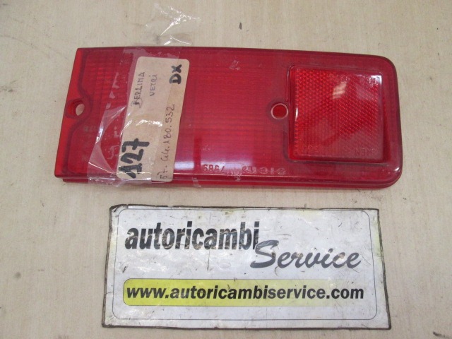 ZADNJI DESNI ZAROMETI OEM N. 44180532 ORIGINAL REZERVNI DEL FIAT 127 (1971 - 1987)BENZINA LETNIK 1971