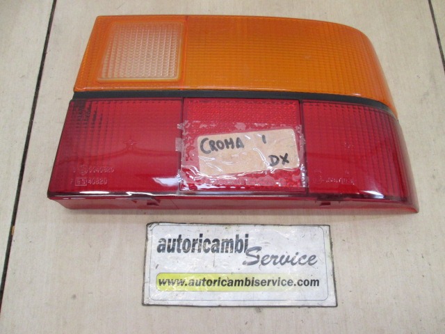 ZADNJI DESNI ZAROMETI OEM N. 294570D ORIGINAL REZERVNI DEL FIAT CROMA 154 MK1 (1985 - 1996)BENZINA LETNIK 1985