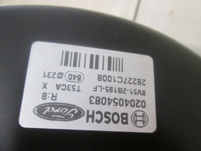 SERVO OJACEVALNIK ZAVOR S PUMPO OEM N. 8V512B195LF ORIGINAL REZERVNI DEL FORD FIESTA CB1 CNN MK6 (09/2008 - 11/2012) BENZINA LETNIK 2012