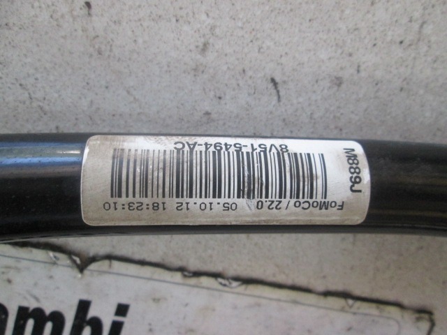 SPREDNJI STABILIZATOR OEM N. 8V515494AC ORIGINAL REZERVNI DEL FORD FIESTA CB1 CNN MK6 (09/2008 - 11/2012) BENZINA LETNIK 2012