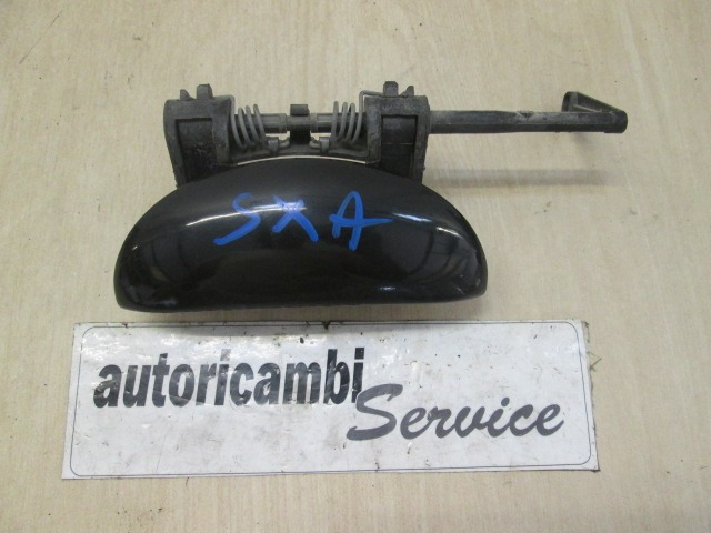 ZUNANJA KLJUKA SPREDNJA LEVA VRATA OEM N. 9101N6 ORIGINAL REZERVNI DEL PEUGEOT 206 / 206 CC 2A/C 2D 2E/K R (2003 - 10/2008) DIESEL LETNIK 2004