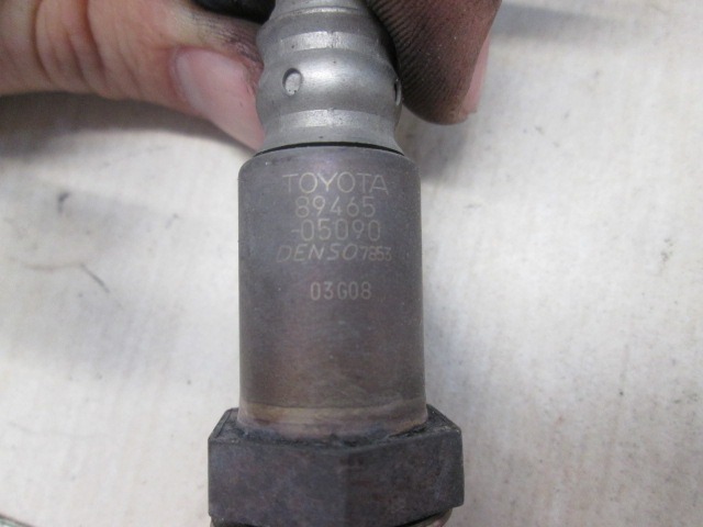 SONDA LAMBDA  OEM N. 8946505090 ORIGINAL REZERVNI DEL TOYOTA COROLLA VERSO ZER ZZE12 R1 (2004 - 2009) BENZINA LETNIK 2005