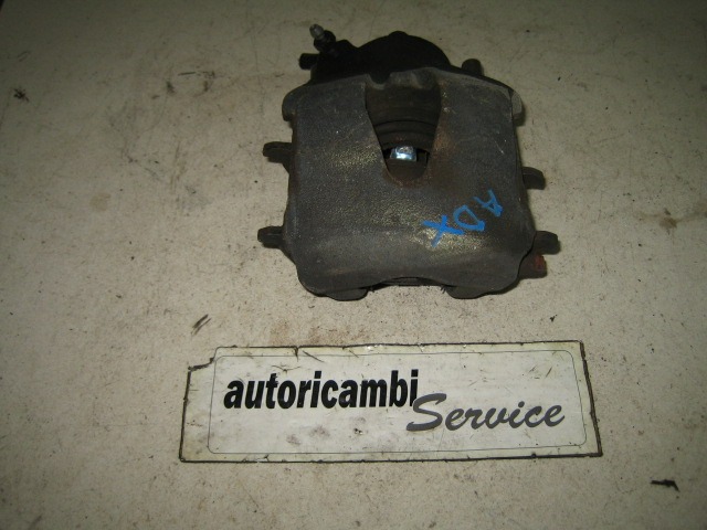 SPREDNJE DESNE ZAVORNE CELJUSTI  OEM N. 1K0615124D ORIGINAL REZERVNI DEL VOLKSWAGEN NEW BEETLE 9C1 1C1 1Y7 (1999 - 2006) DIESEL LETNIK 2005