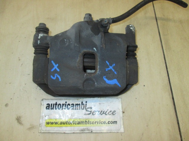 SPREDNJE LEVE ZAVORNE CELJUSTI  OEM N. 581100X300 ORIGINAL REZERVNI DEL HYUNDAI I10 PA MK1 R (2010- 2013) BENZINA LETNIK 2012