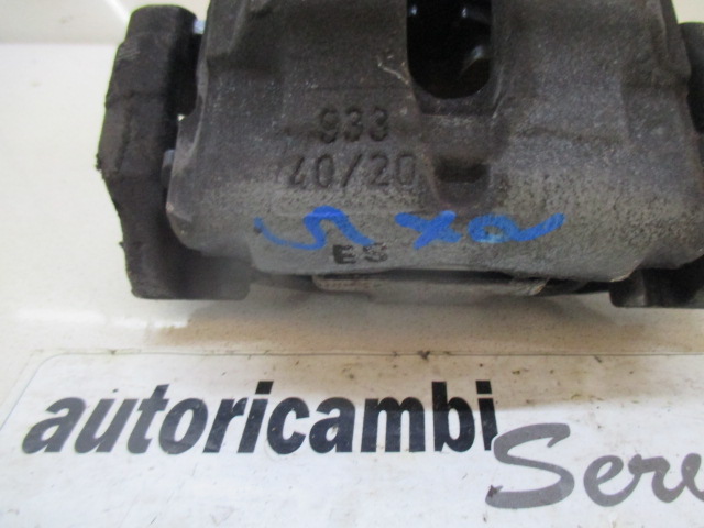 ZADNJE LEVE ZAVORNE CELJUSTI  OEM N. 34216768693 ORIGINAL REZERVNI DEL BMW SERIE 1 BER/COUPE/CABRIO E81/E82/E87/E88 LCI R (2007 - 2013) DIESEL LETNIK 2007