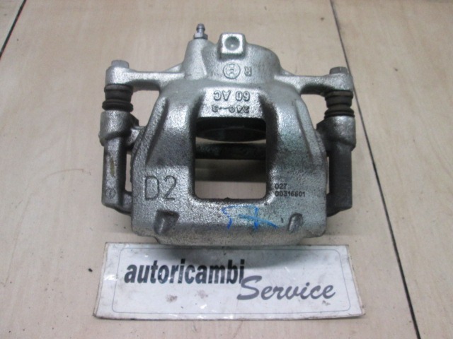 SPREDNJE DESNE ZAVORNE CELJUSTI  OEM N. 4773002510 ORIGINAL REZERVNI DEL TOYOTA AURIS E18 MK2 (2012 - 2018) IBRIDO (ELETRICO-BENZINA) LETNIK 2013