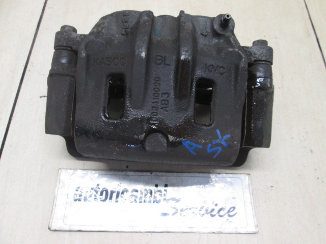 SPREDNJE LEVE ZAVORNE CELJUSTI  OEM N.  ORIGINAL REZERVNI DEL KIA SORENTO JC MK1 (2002 - 2009) DIESEL LETNIK 2005