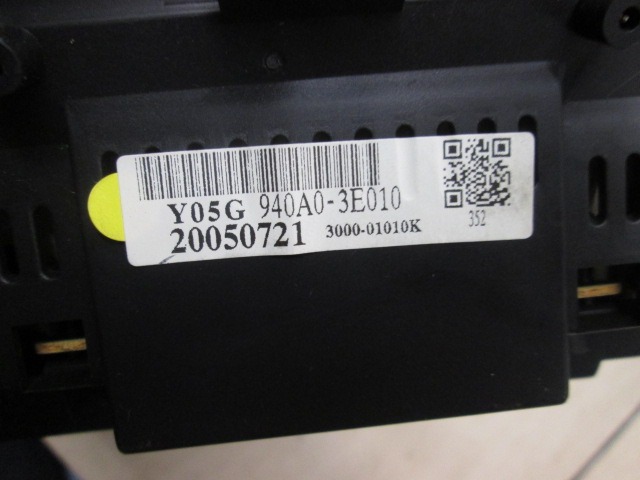 POTOVALNI RACUNALNIK OEM N. 940A03E010 ORIGINAL REZERVNI DEL KIA SORENTO JC MK1 (2002 - 2009) DIESEL LETNIK 2005