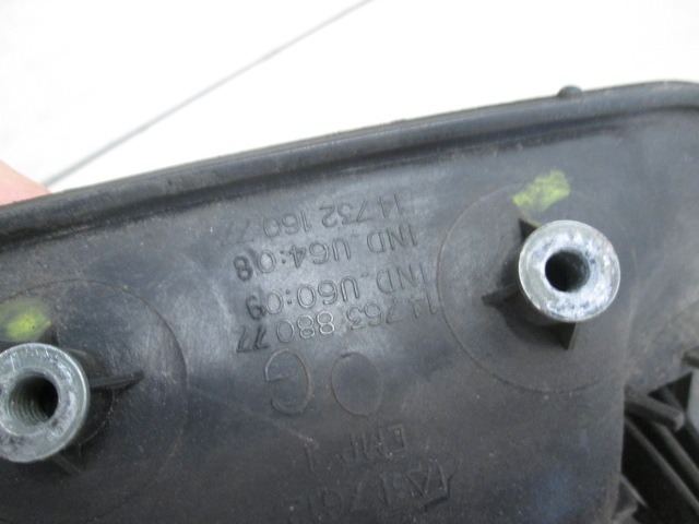 ZUNANJA KLJUKA SPREDNJA LEVA VRATA OEM N. 1476388077 ORIGINAL REZERVNI DEL FIAT ULYSSE 220 MK1 (1994 - 05/2002) BENZINA LETNIK 1998