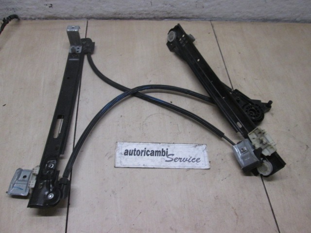 MEHANIZEM VETROBRANSKEGA STEKLA PREDNJIH VRAT OEM N. 6J4837462 ORIGINAL REZERVNI DEL SEAT IBIZA 6J5 6P1 MK4 BER/SW (2008 - 2012)BENZINA LETNIK 2008