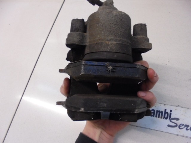 SPREDNJE LEVE ZAVORNE CELJUSTI  OEM N. 1K0615123D ORIGINAL REZERVNI DEL VOLKSWAGEN POLO 6R1 6C1 (06/2009 - 02/2014) DIESEL LETNIK 2011