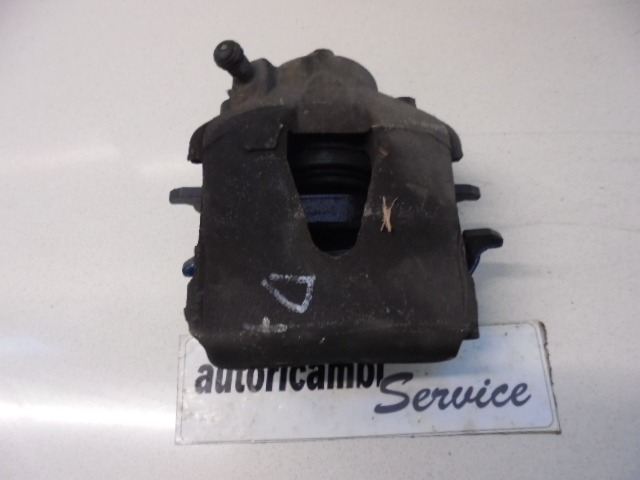 SPREDNJE DESNE ZAVORNE CELJUSTI  OEM N. 1K0615124D ORIGINAL REZERVNI DEL VOLKSWAGEN POLO 6R1 6C1 (06/2009 - 02/2014) DIESEL LETNIK 2011