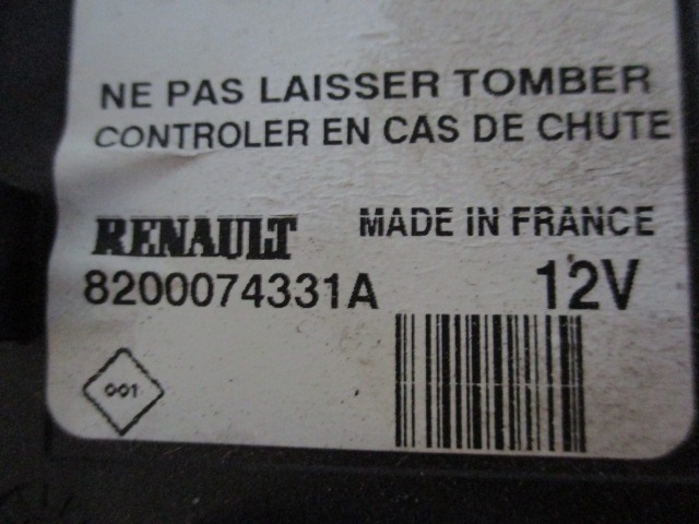 KOMPLET ODKLEPANJE IN VZIG  OEM N. 17734 KIT ACCENSIONE AVVIAMENTO ORIGINAL REZERVNI DEL RENAULT MEGANE MK2 BM0/1 CM0/1 EM0/1 KM0/1 LM0/1 BER/GRANDTOUR  (10/2002 - 02/2006) DIESEL LETNIK 2004