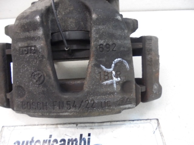 SPREDNJE LEVE ZAVORNE CELJUSTI  OEM N. 9948124 ORIGINAL REZERVNI DEL ALFA ROMEO 156 932 BER/SW (2000 - 2003)DIESEL LETNIK 2002