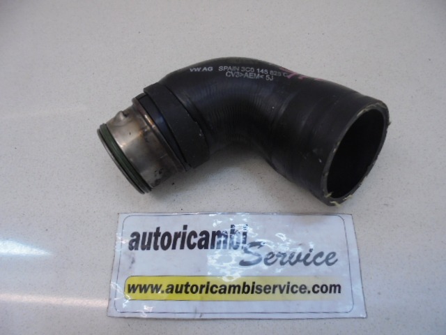 VISOKOTLACNE CEVI INTERCOOLER OEM N. 3C0145828C ORIGINAL REZERVNI DEL AUDI A3 MK2 8P 8PA 8P1 (2003 - 2008)DIESEL LETNIK 2006