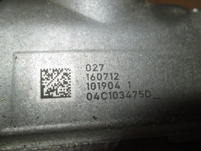 GLAVA, CILINDER IN DELI OEM N. 04C103475D ORIGINAL REZERVNI DEL SEAT MII KF1 KE1 (2011 - 2021)BENZINA LETNIK 2012