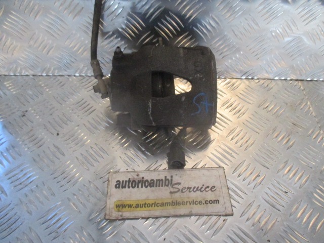 SPREDNJE LEVE ZAVORNE CELJUSTI  OEM N. 1K0615124D ORIGINAL REZERVNI DEL VOLKSWAGEN GOLF IV 1J1 1E7 1J5 MK4 BER/SW (1998 - 2004) DIESEL LETNIK 2001