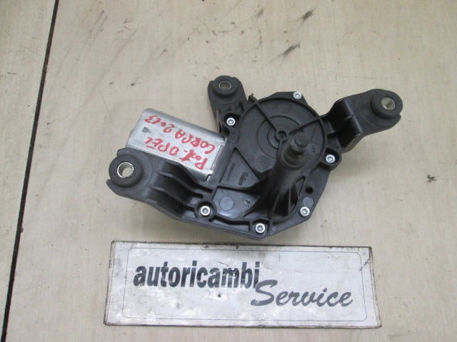 MOTORCEK ZADNJEGA BRISALCA OEM N. 13163029 ORIGINAL REZERVNI DEL OPEL CORSA D R S07 (02/2011 - 2014) BENZINA LETNIK 2012