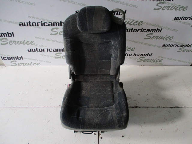 TRETJA VRSTA ENOJNI SEDEZ BLAGO OEM N. 23PSTRNSCENICJA01MK1RMV5P ORIGINAL REZERVNI DEL RENAULT SCENIC JA0/1 FA0 MK1 R (1999 - 2003) DIESEL LETNIK 2000