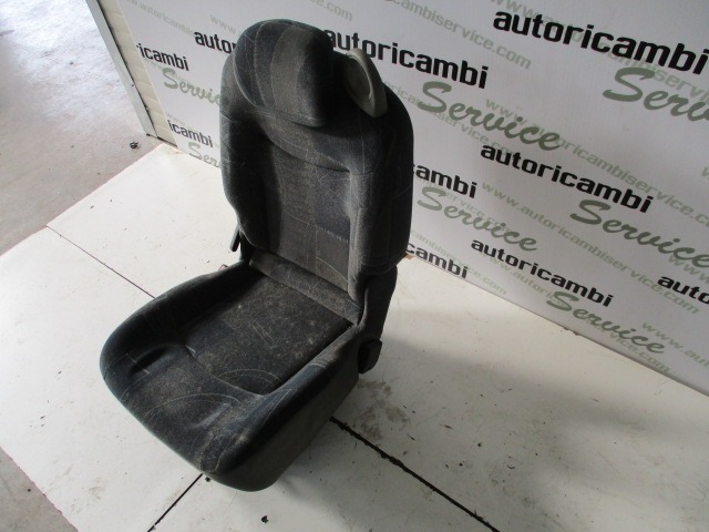 TRETJA VRSTA ENOJNI SEDEZ BLAGO OEM N. 23PSTRNSCENICJA01MK1RMV5P ORIGINAL REZERVNI DEL RENAULT SCENIC JA0/1 FA0 MK1 R (1999 - 2003) DIESEL LETNIK 2000